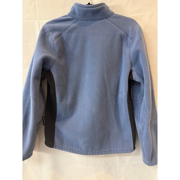 Women’s Eddie Bauer Blue Fleece Jacket Sz M - Picture 3 of 3